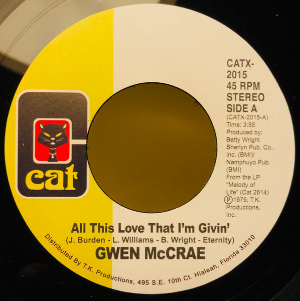 Gwen McCrae - All The Love I'm Giving b/w Maybe I'll Find Somebody