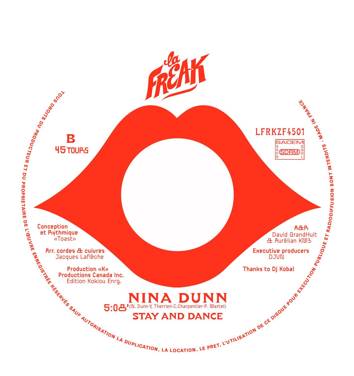 Nina Dunn - If You Want My Love b/w Stay And Dance