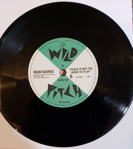 Main Source - Peace is Not the Word to Play (Remix) b/w LP Version