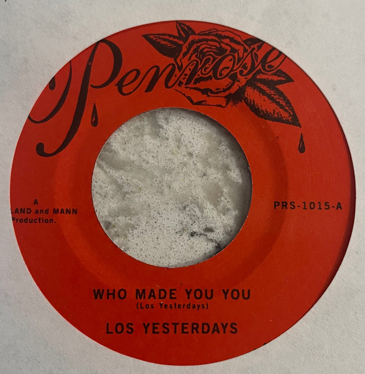 Los Yesterdays - Who Made You You b/w Louie Louie