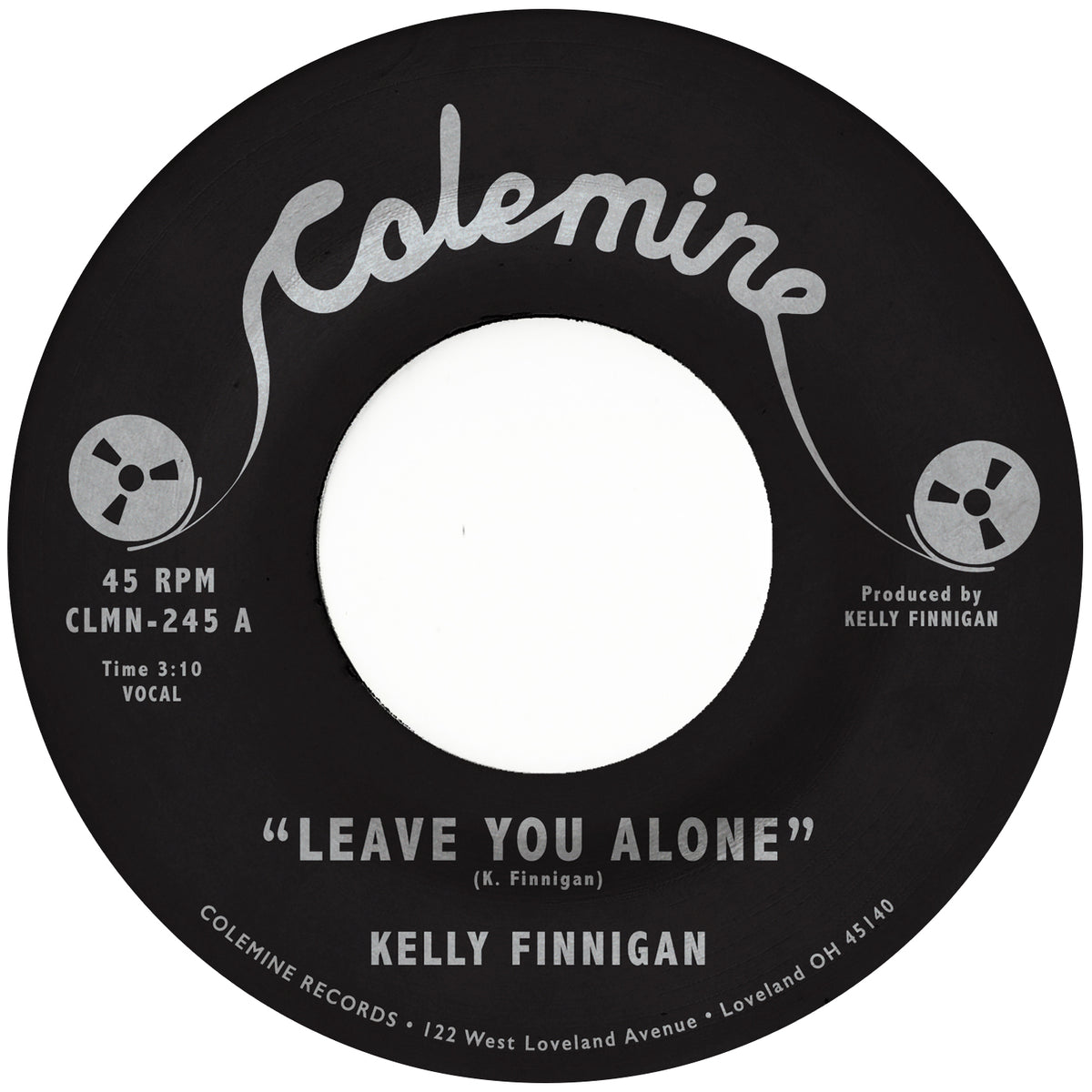 Kelly Finnigan - Leave You Alone b/w Thom's Hartbreak