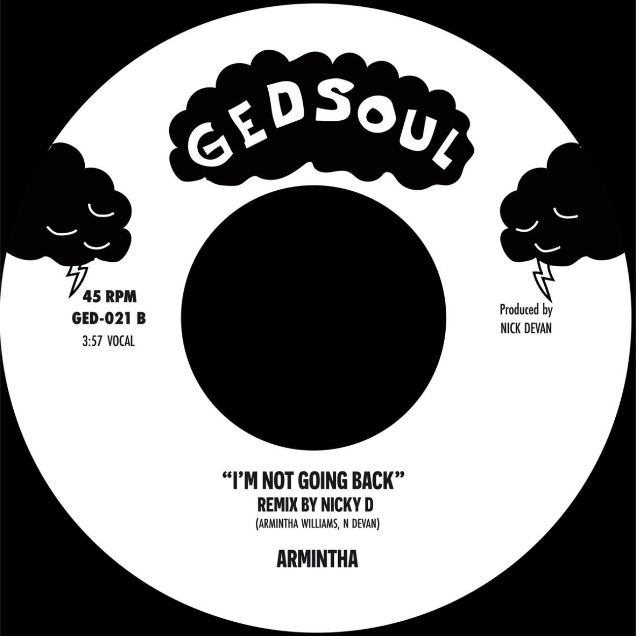 Armintha - I'm Not Going Back b/w Remix