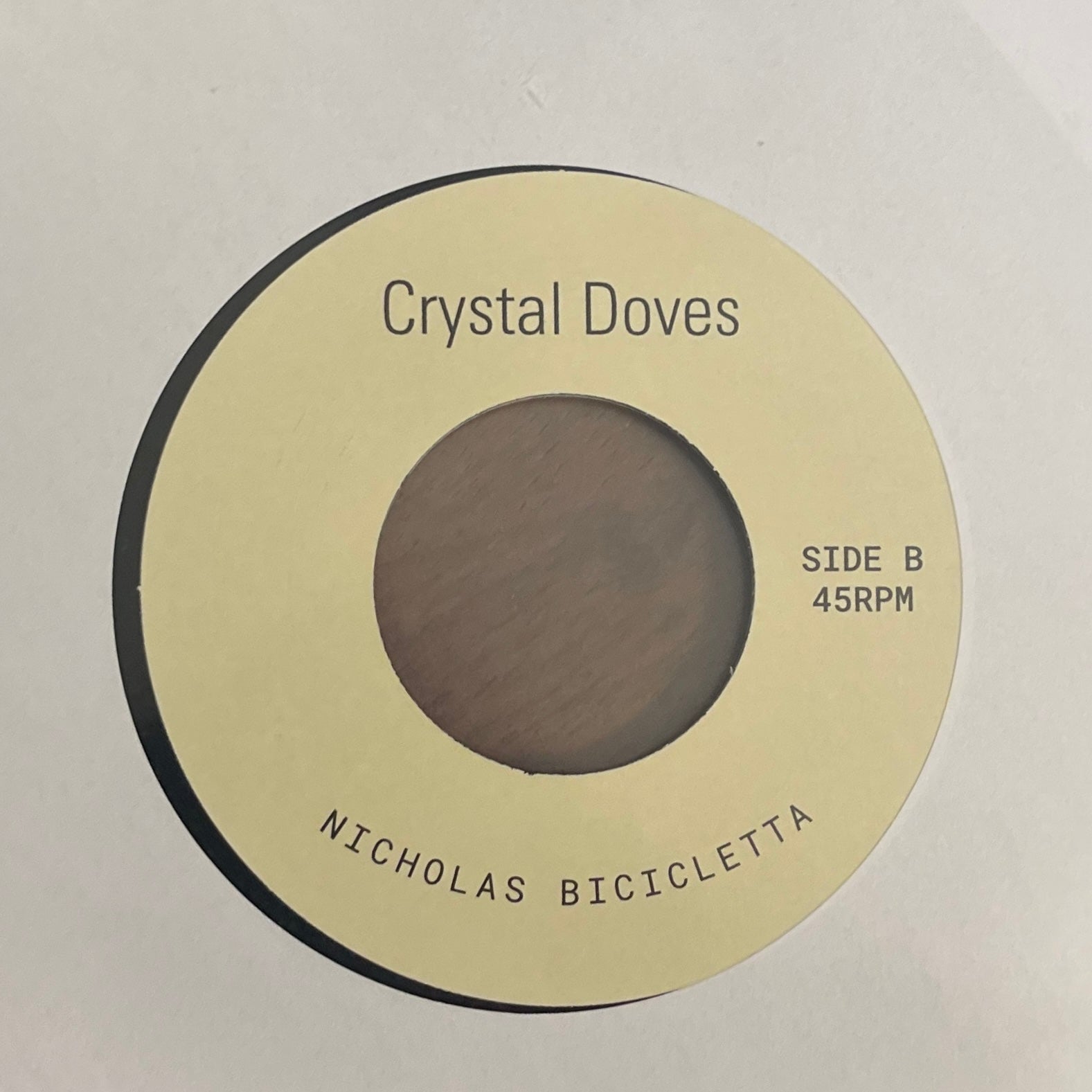 Nick Bike (Nicholas Bicicletta) - 808 Doves b/w Crystal Doves