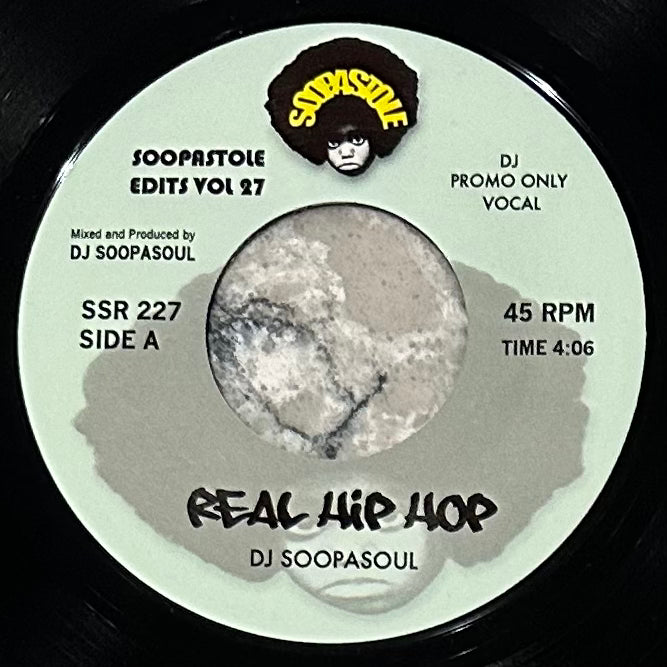 DJ Soopasoul - Real Hip Hop b/w Inst