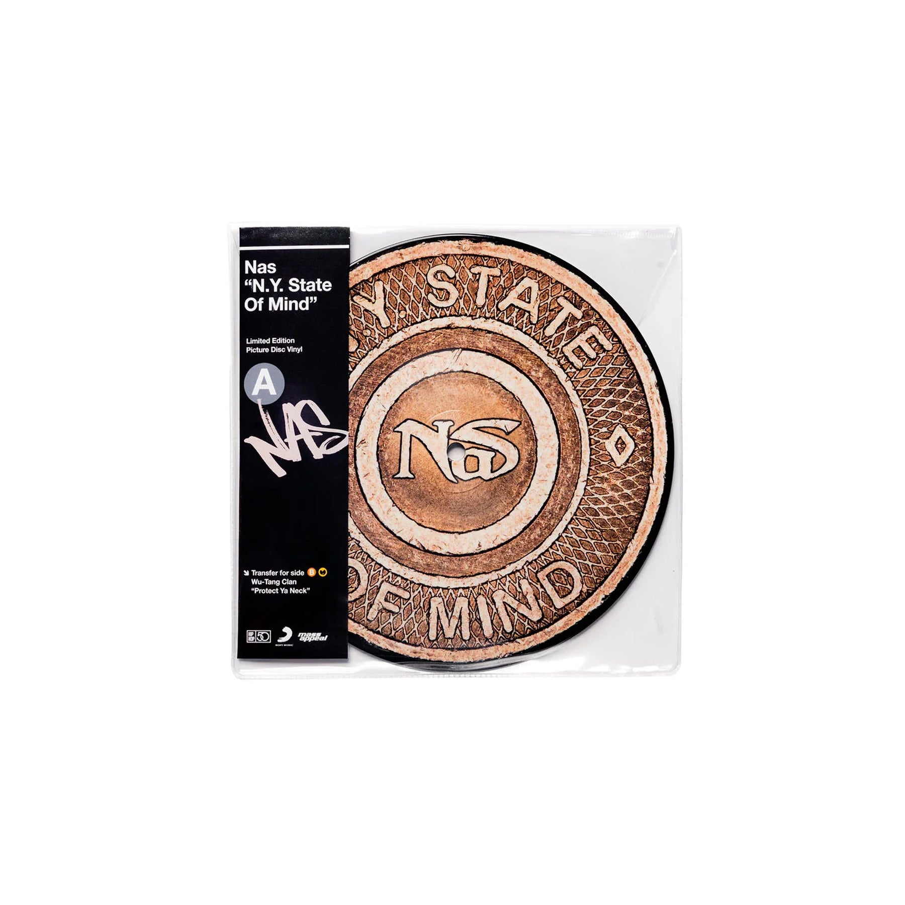Nas - N.Y. State of Mind b/w Wu-Tang Clan - Protect Ya Neck (Pic Disc)