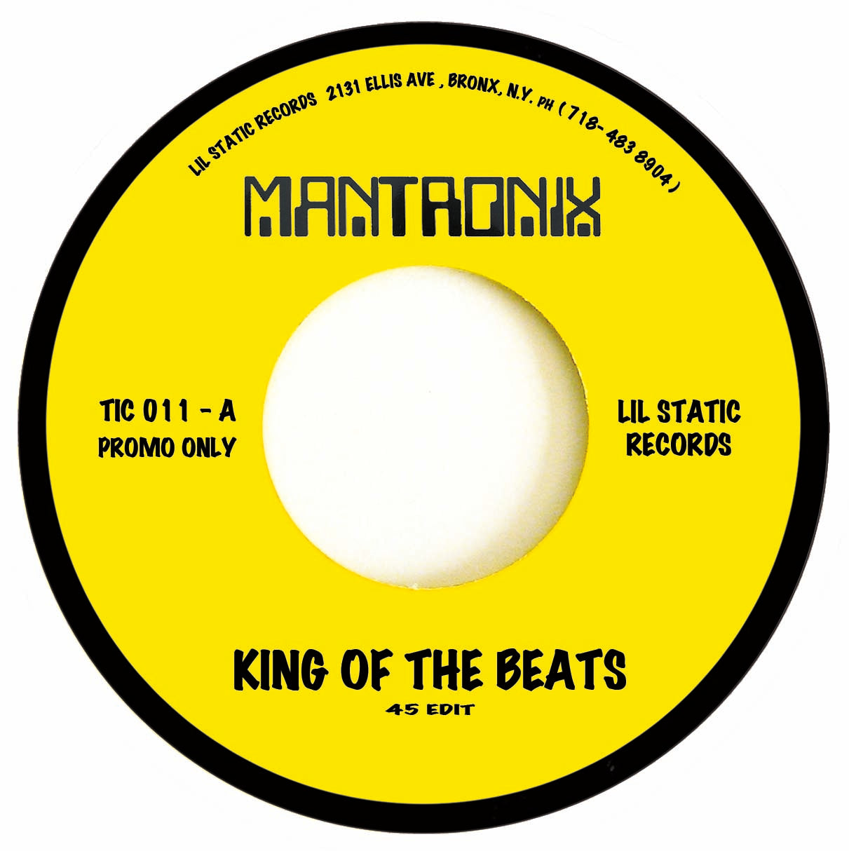 Mantronix - King Of The Beats b/w Get Stupid Fresh