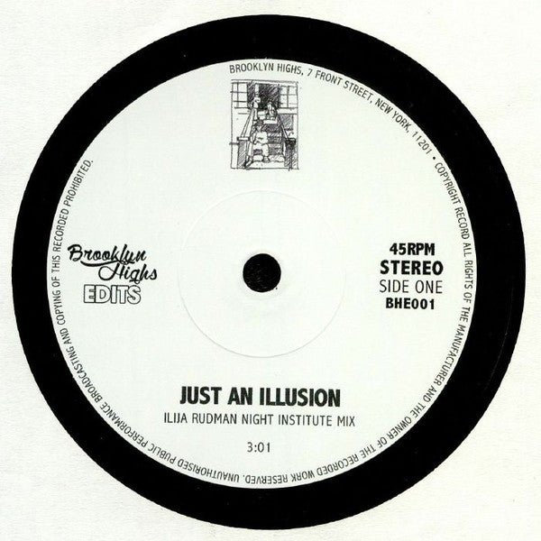 Ilija Rudman - Just An Illusion (Remix) b/w Don't Look Any Further (Remix)