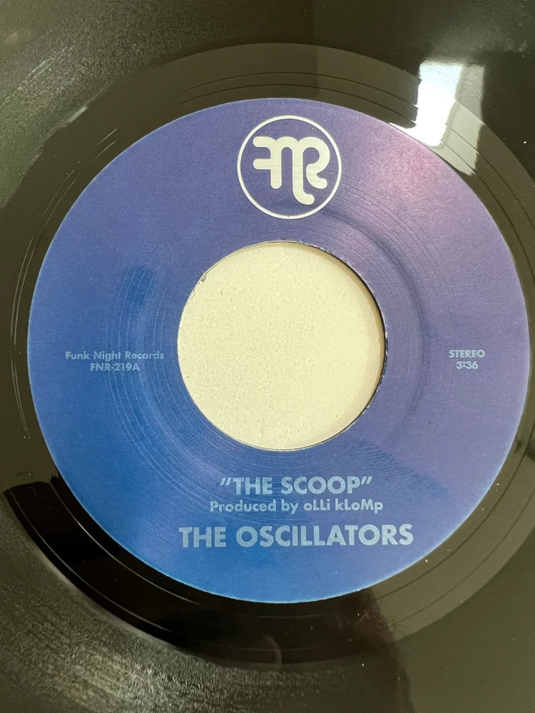 Oscillators, The - The Scoop b/w Spare Cheeks
