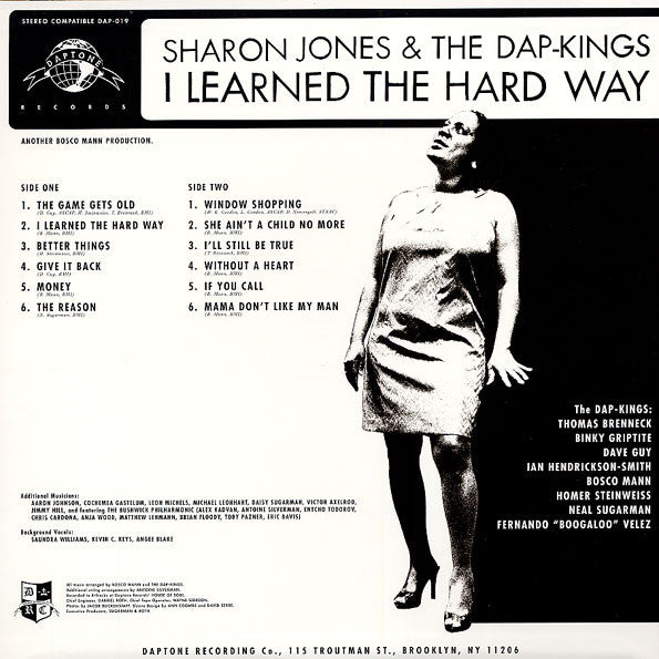Sharon Jones and the Dap-Kings - I Learned The Hard Way (LP)