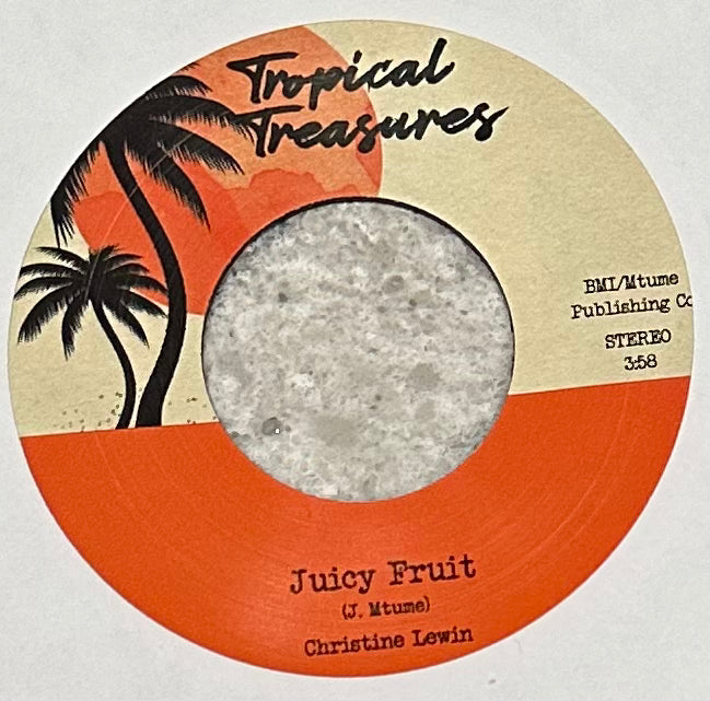 Christine Lewin - Juicy Fruit b/w Barrington Levy - Vibes Is Right