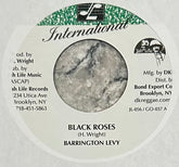 Barrington Levy - Black Roses b/w Version