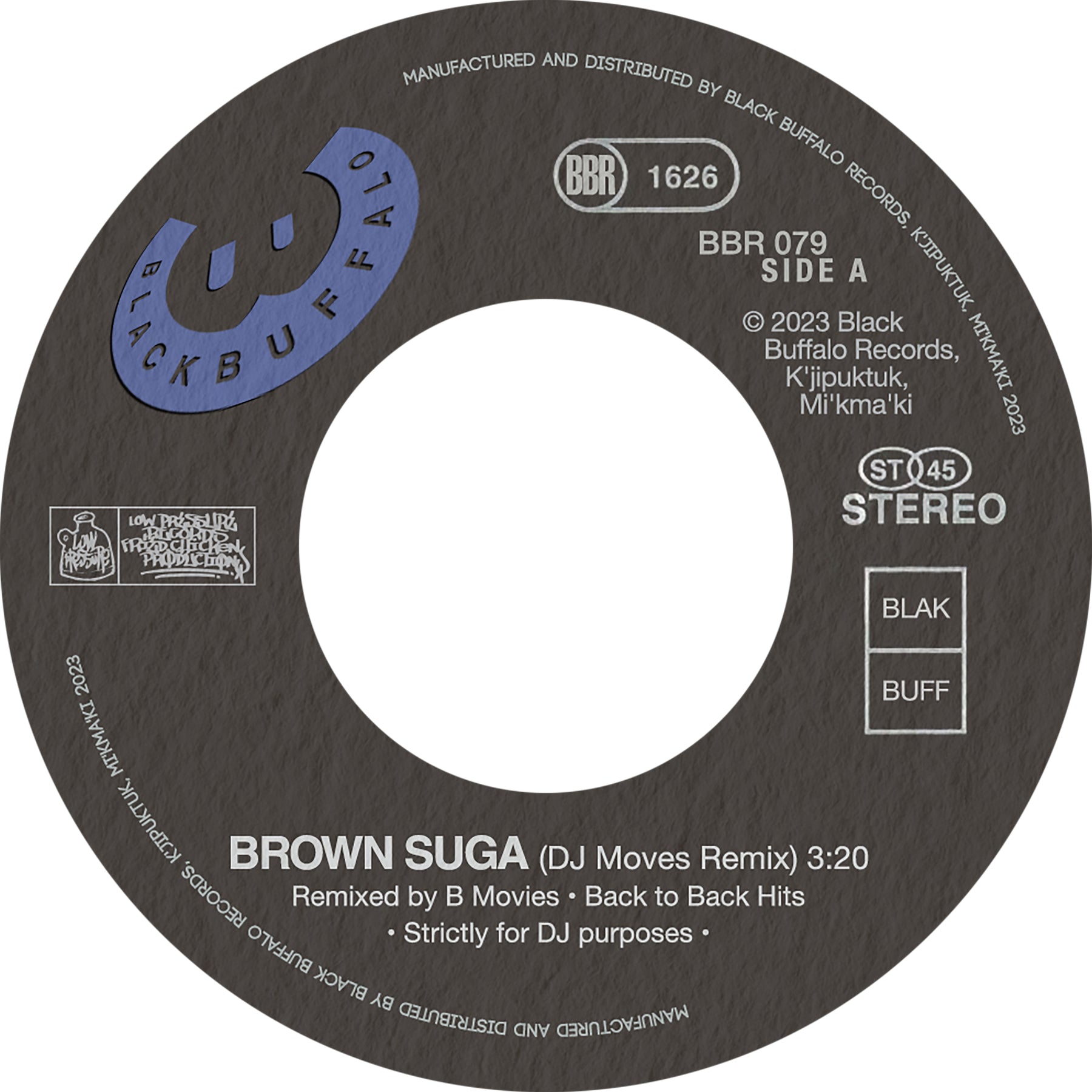 DJ Moves - Brown Suga b/w Steaks Is High
