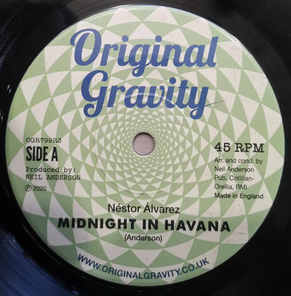 Nestor Alvarez - Midnight In Havana b/w Kinky Afro Cuban
