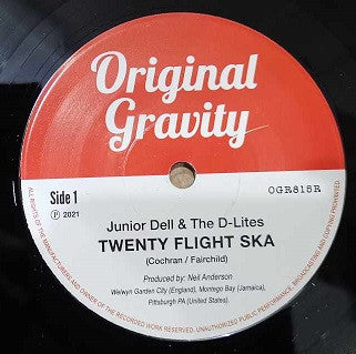 Junior Dell & The D-Lites - Twenty Flight Ska b/w Orange Street Breakdown