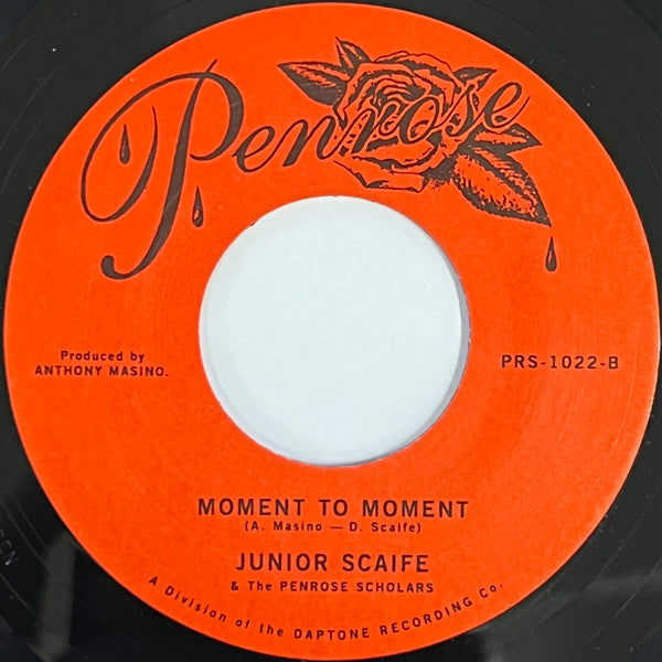 Junior Scaife - When My Heart Beats b/w Moment To Moment