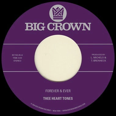 Thee Heart Tones - Forever & Ever b/w Sabor A Mi