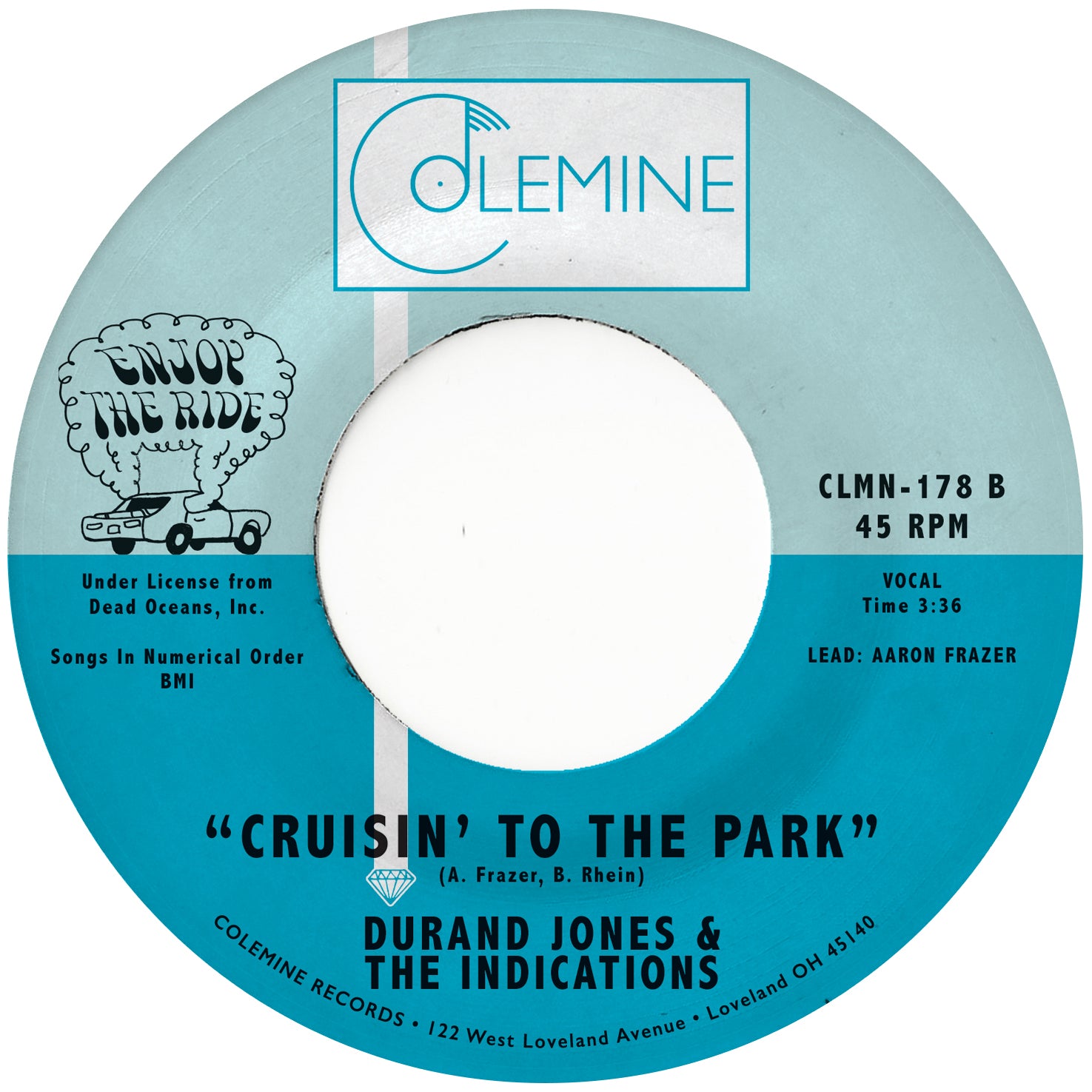 Durand Jones & The Indications - Morning in America b/w Crusin' in the Park