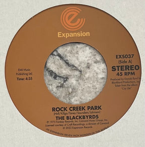 Blackbyrds, The - Rock Creek Park b/w Gut Level