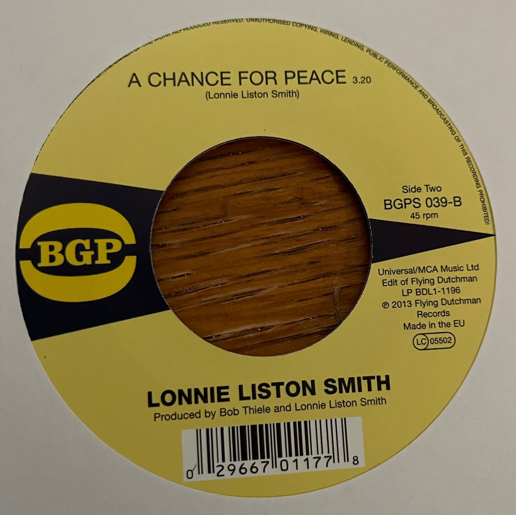 Lonnie Liston Smith - Expansions b/w A Chance for Peace