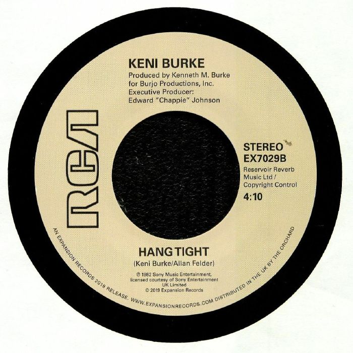 Keni Burke - Risin' To The Top b/w Hang Tight