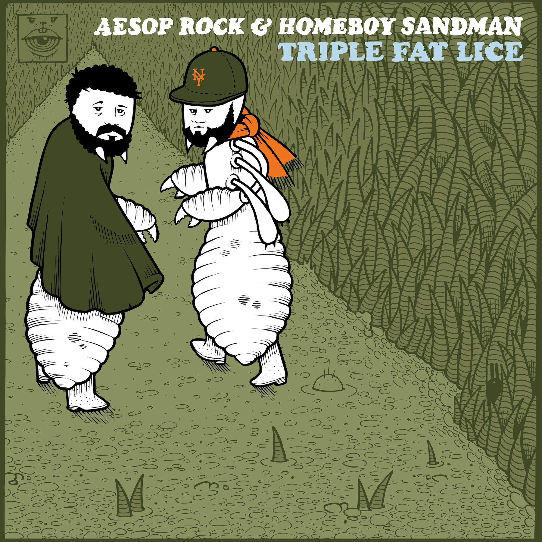 Aesop Rock & Homeboy Sandman - Lice 3: Triple Fat Lice (EP - 12")