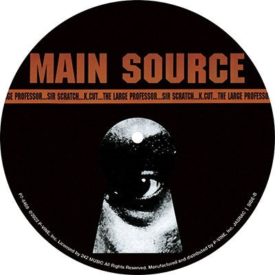 Main Source - Looking At The Front Door b/w Snake Eyes (Pic Disc)