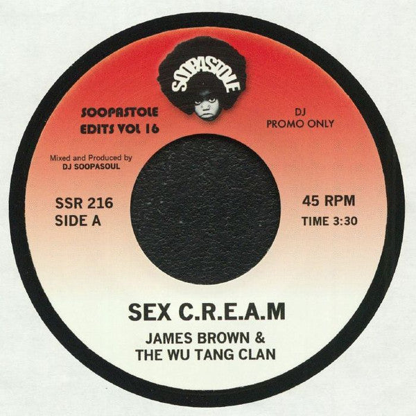 DJ Soopasoul - Sex C.R.E.A.M. b'w Sex Machine (Dub Edit)