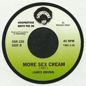 DJ Soopasoul - More Sex Cream (Crooklyn Style) b'w Inst