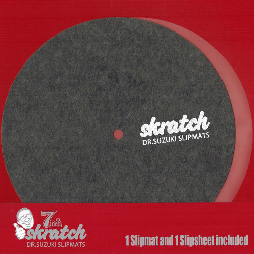 Dr. Suzuki Skratch 7" Slipmat - Grey