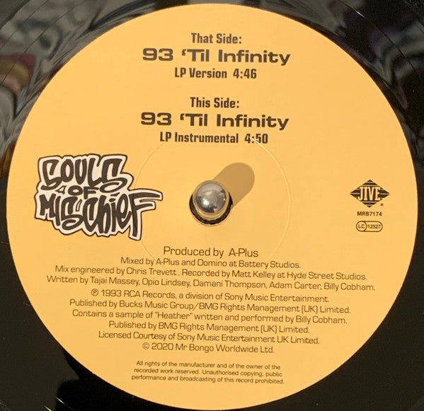 Souls of Mischief - 93 'Til Infinity b/w Inst