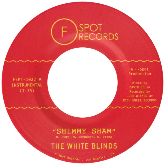 White Blinds, The - Shimmy Sham b/w Fire Eater