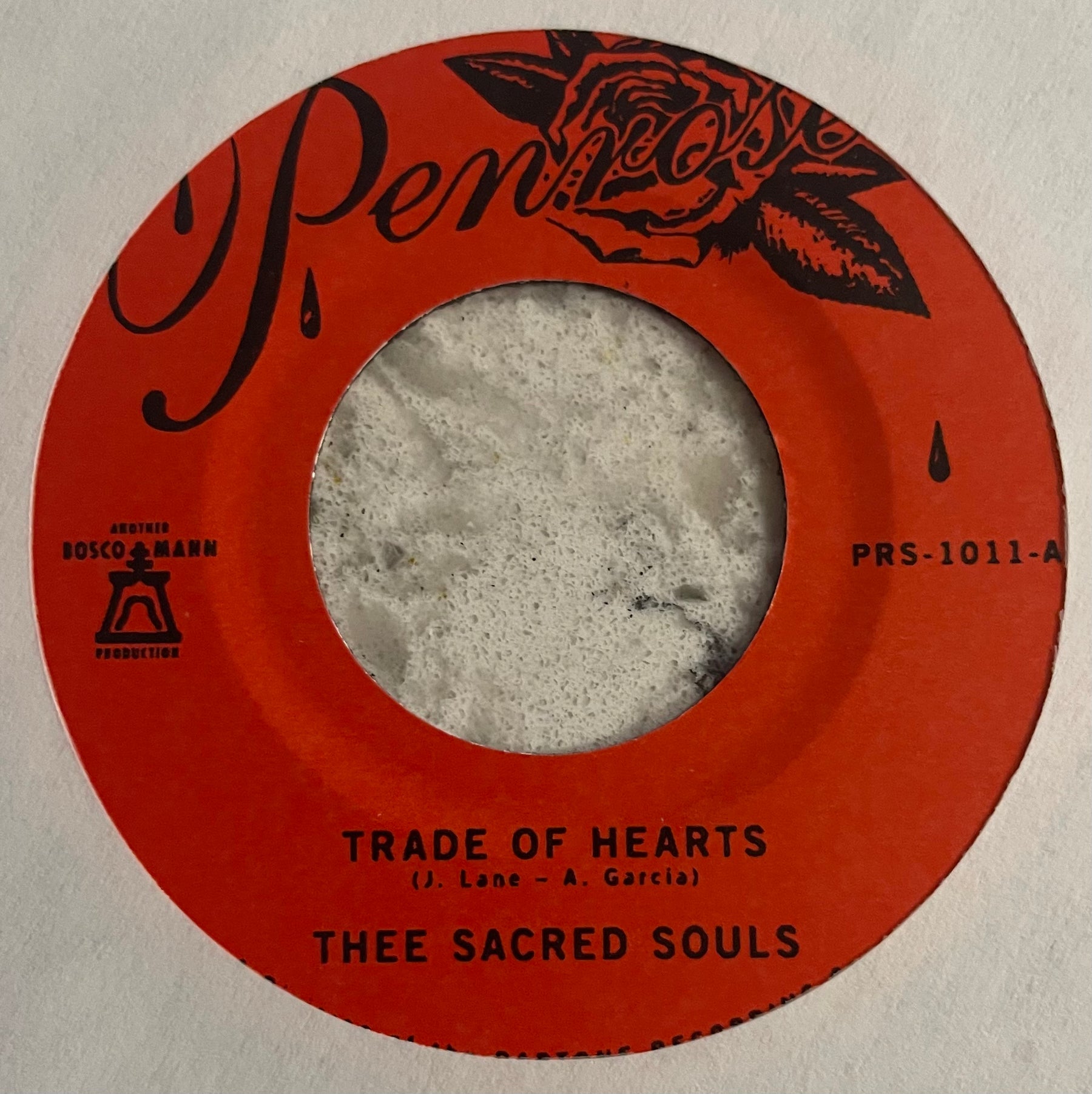 Thee Sacred Souls - Trade Of Hearts b/w Let Me Feel Your Charm