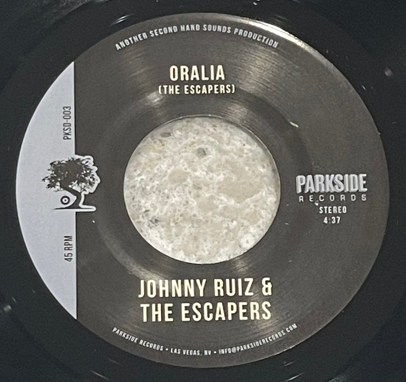 Johnny Ruiz & The Escapers - Oralia b/w Believe Me