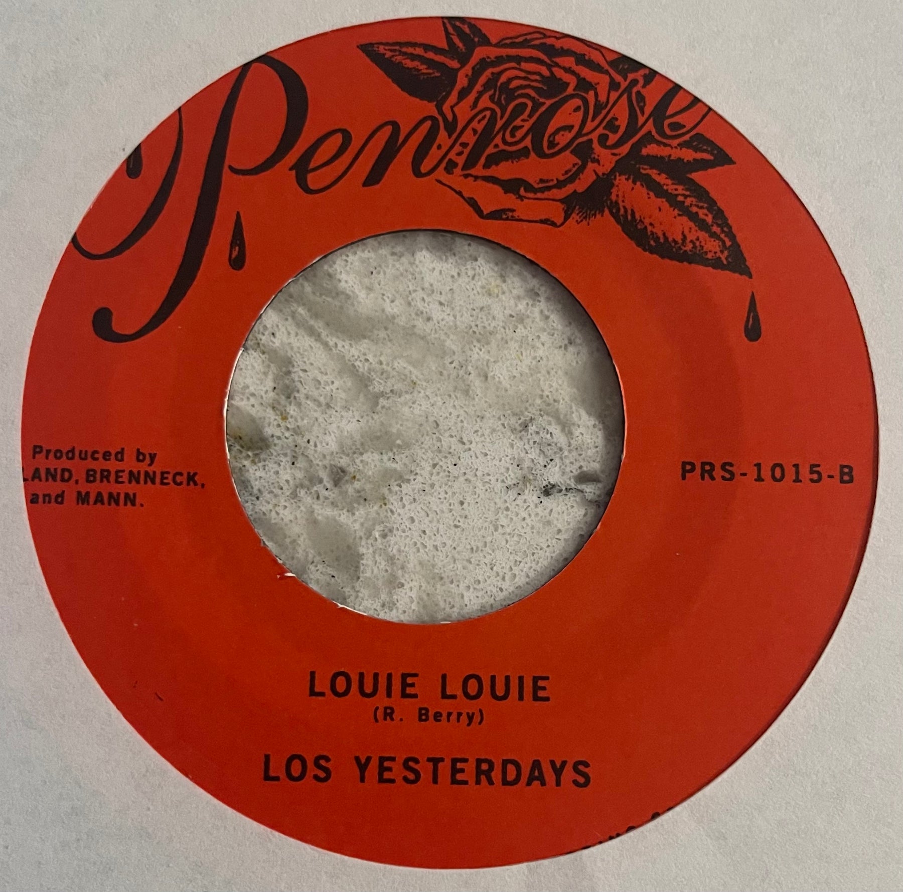 Los Yesterdays - Who Made You You b/w Louie Louie
