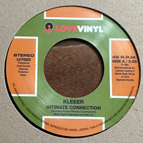 Kleeer - Intimate Connection b/w Tonight