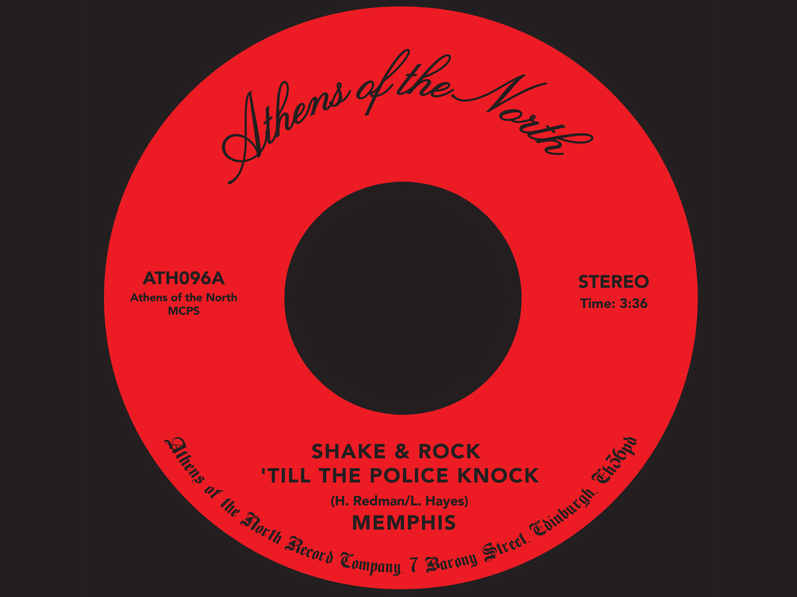 Memphis - Shake & Rock 'Till the Police Knock b/w Inside My Love